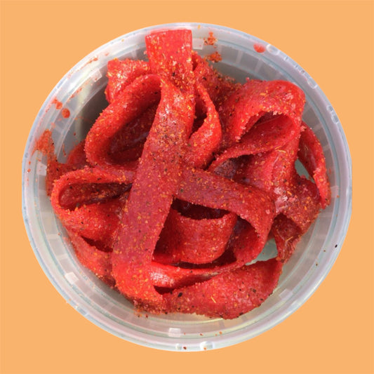 Sour Strawberry Belts Enchilados